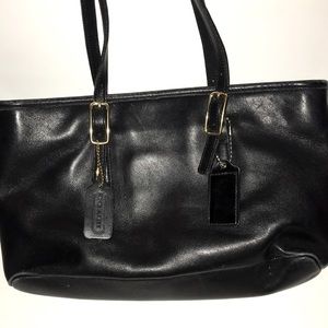 Black coach purse